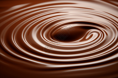 巧克力特写巧克力漩涡设计图片