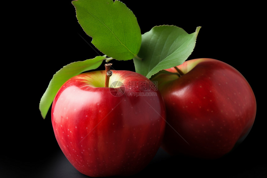健康新鲜的苹果图片