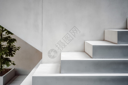 灰色台阶灰色水泥台阶设计图片