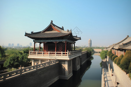 古代城墙历史建筑图片