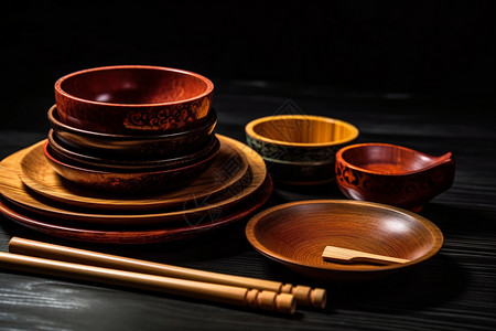 传统文化工艺碗筷图片