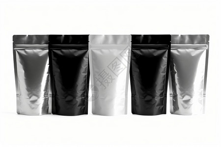 袋装的咖啡咖啡袋包装贴图高清图片