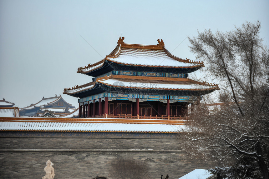 落雪的博物馆图片