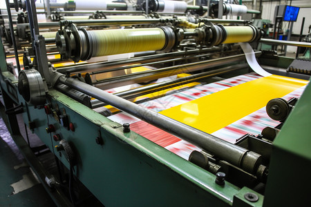 印刷品专业的印刷厂背景