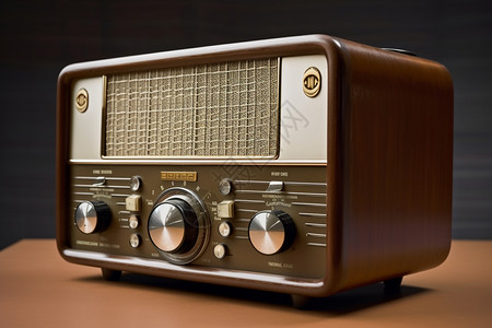 80年代收音机老式的收音机背景