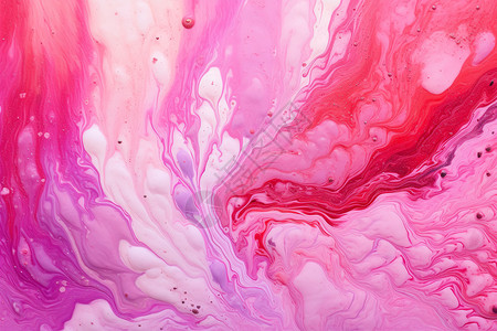 紫色水粉溶解抽象水彩艺术画插画