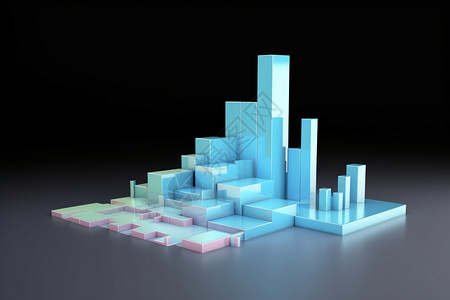 建筑模块素材3d搭建模块物体设计图片