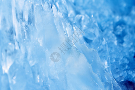 冷冻的冰盖图片