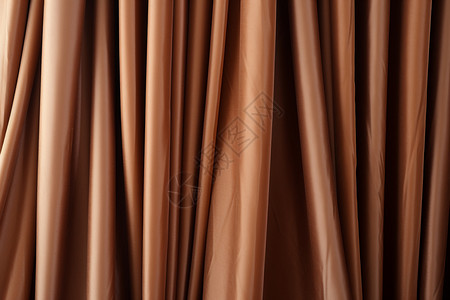 窗帘的布料棕色窗帘高清图片