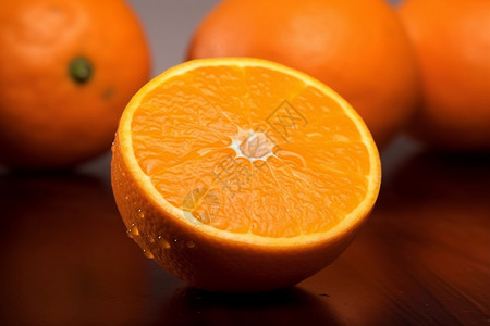 好吃的橙子背景