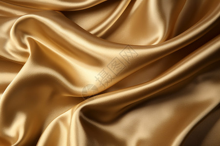 漂浮金色绸布时尚的丝绸背景