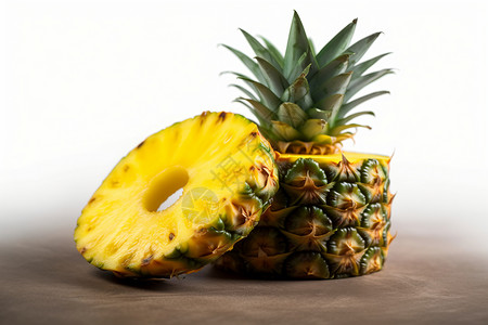 美味健康的菠萝图片