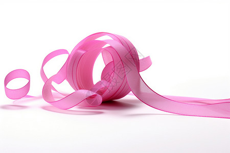 粉色的装饰丝带背景图片