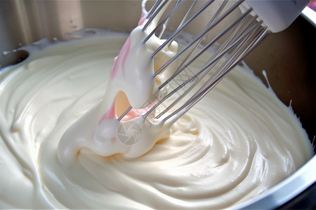 做蛋糕的奶油高清图片
