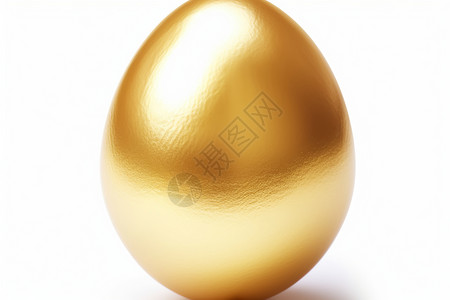 黄金蛋闪亮金黄色的蛋设计图片