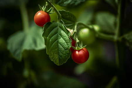水果西红柿背景图片
