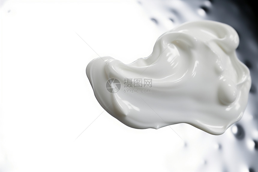 美容产品乳液特写图片