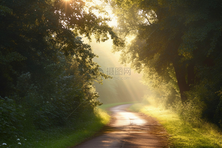 心旷神怡的美景图片