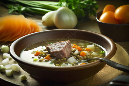 清汤炖牛肉图片