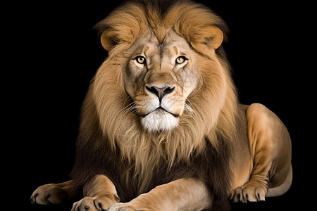 威武的狮子背景图片