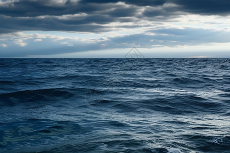 一望无际的大海背景图片