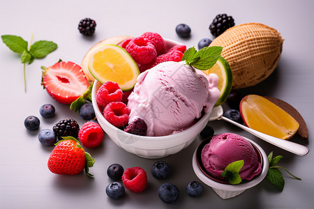 冰沙冰淇淋食品图片