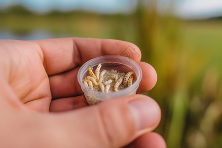 养殖的生物幼虫图片