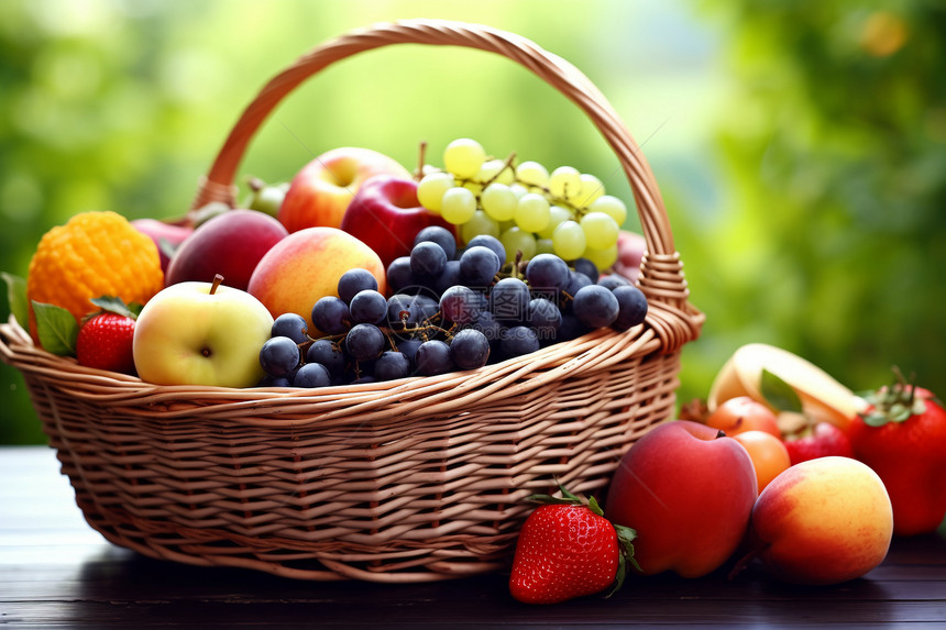 健康新鲜的水果图片