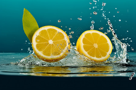 健康营养的柠檬图片