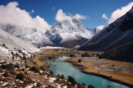 冰墩墩高清图片绝美的旅游必去景点背景