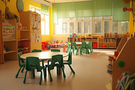 幼儿园活动室背景图片