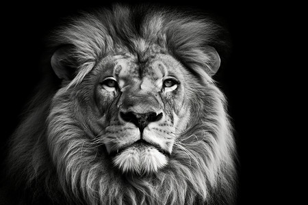 威严的雄狮强壮的狮子高清图片