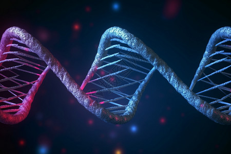 生物DNA链概念图背景图片