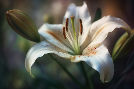 美丽的百合花花朵图片