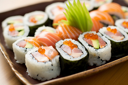 营养美味的寿司图片