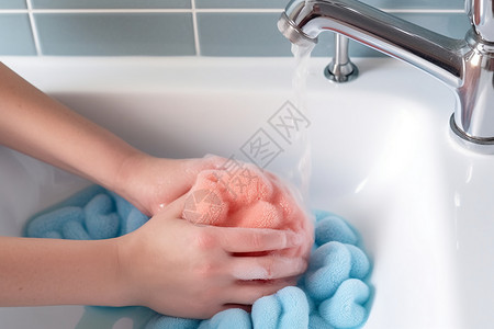 泡沫洗涤剂图片