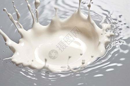 飞溅艺术效果飞溅的牛奶设计图片