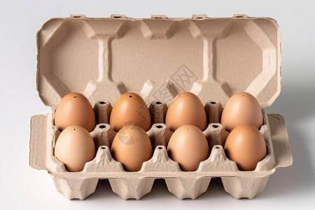 鸡蛋纸箱鸡蛋包装背景