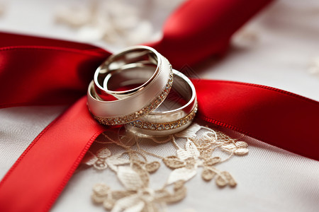 传统的珠宝戒指背景图片