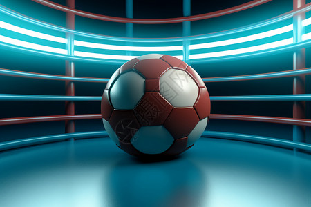 足球器材一个运动器材足球背景