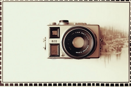 复古相机设备背景图片