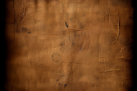 棕色窗帘皮质褶皱背景插画