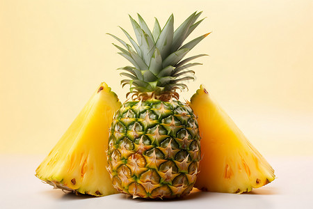 营养丰富的菠萝高清图片