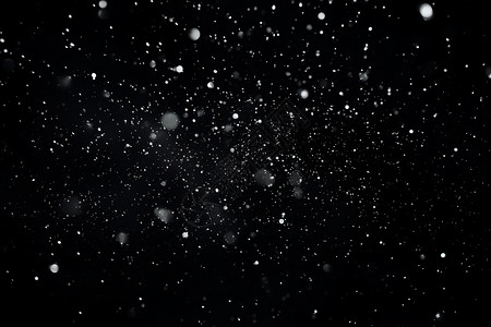 冬季天气抽象的雪花背景设计图片