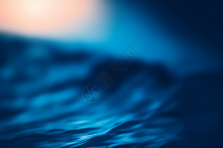 蓝色水波纹背景图片