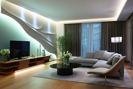 创意公寓创意客厅装饰设计图片