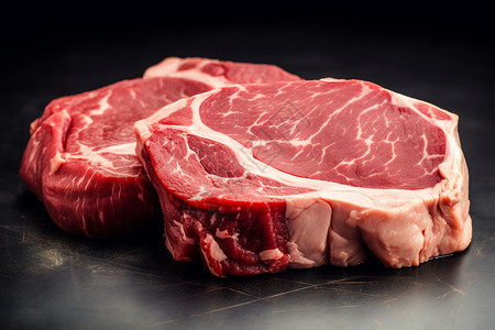 健康的食品牛肉背景图片