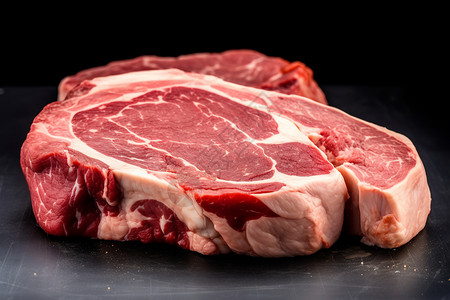 新鲜营养的牛肉背景图片