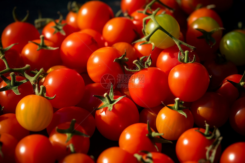 健康多汁的番茄图片