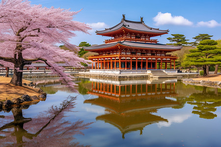 安静美丽的日本寺庙图片